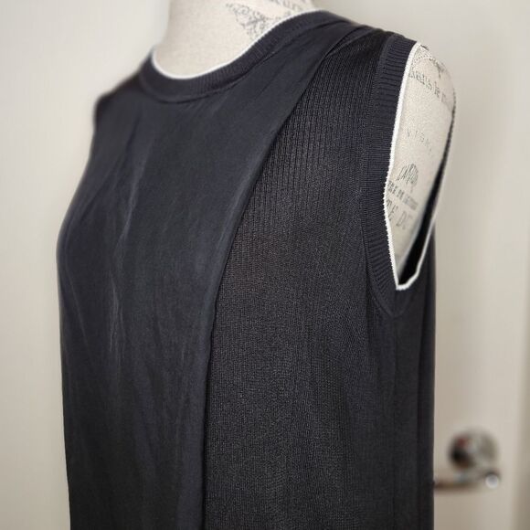 Rag & Bone asymmetrical black mini dress - Picture 7 of 11
